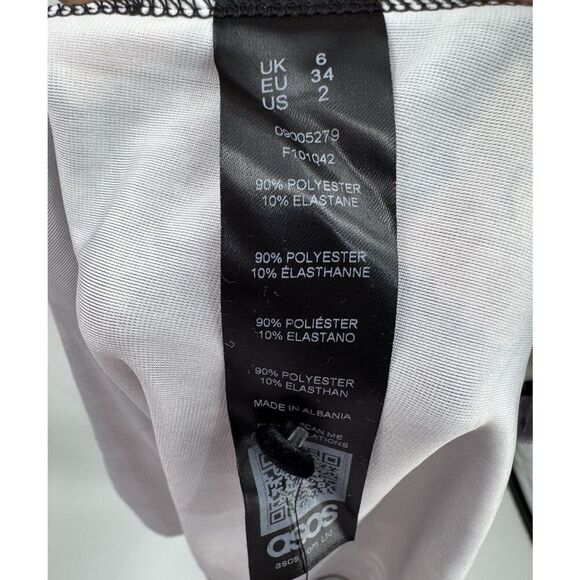 ASOS Maxi Dress Floral Black Velvet Short Sleeve  Keyhole Back Grunge Gown Sz 2 - Picture 5 of 10